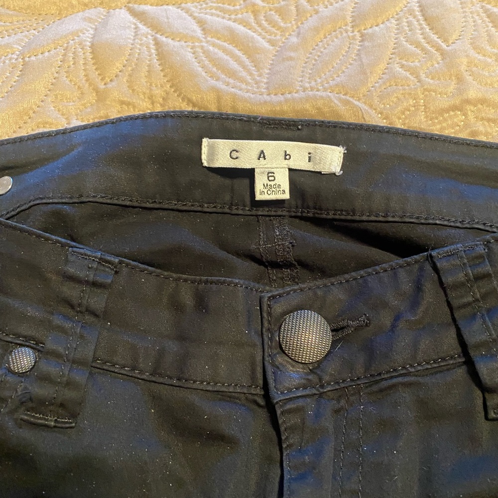 CAbi Sleek Black Trousers